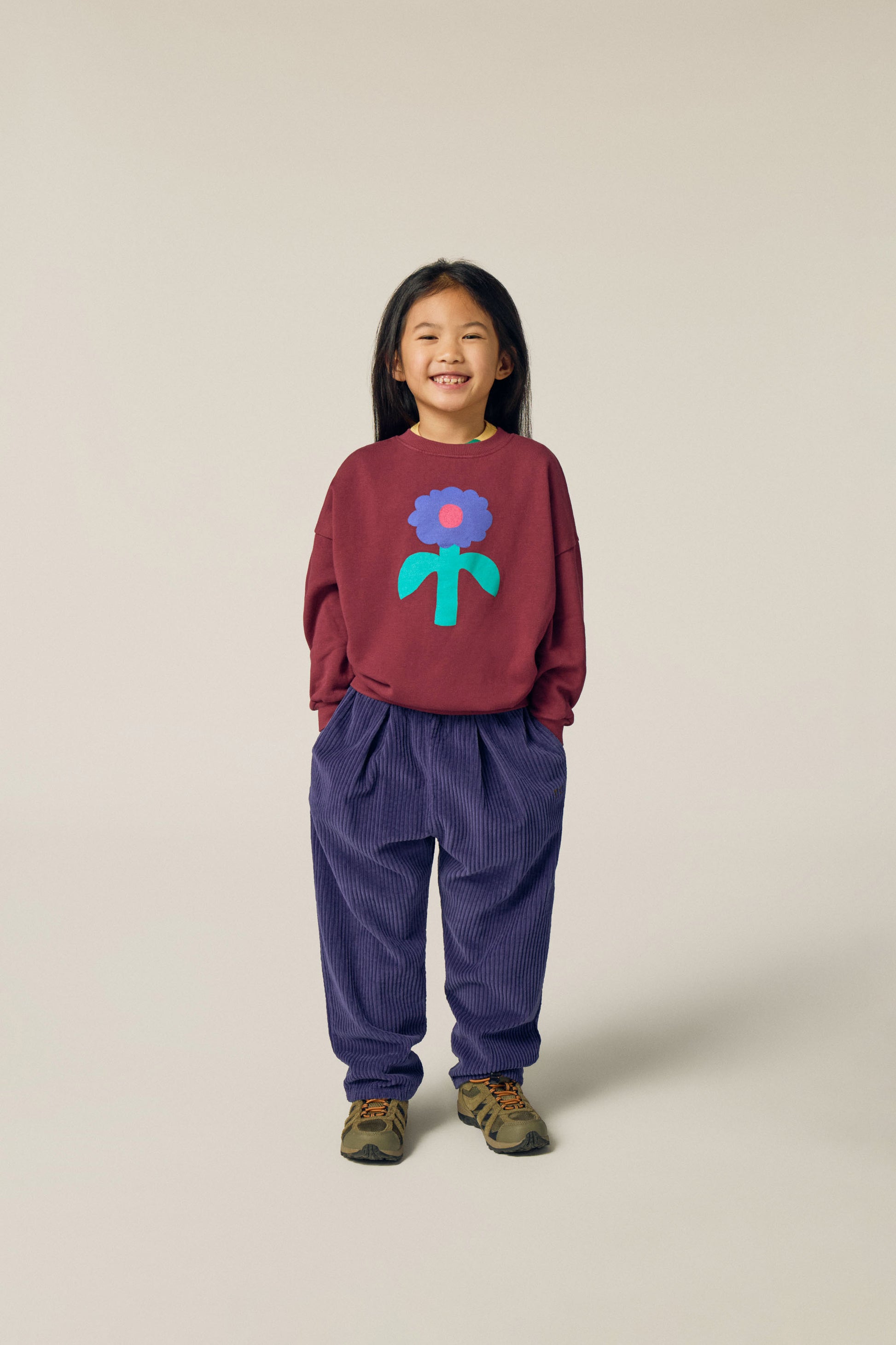 Blue Corduroy Trousers BLUE