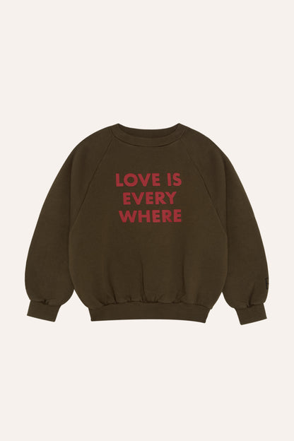 Love Is Everywhere Sweatshirt GREEN