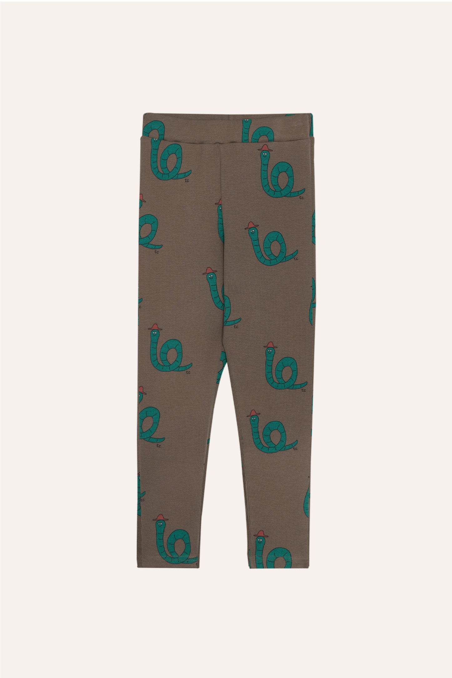 Snakes Brown Leggings