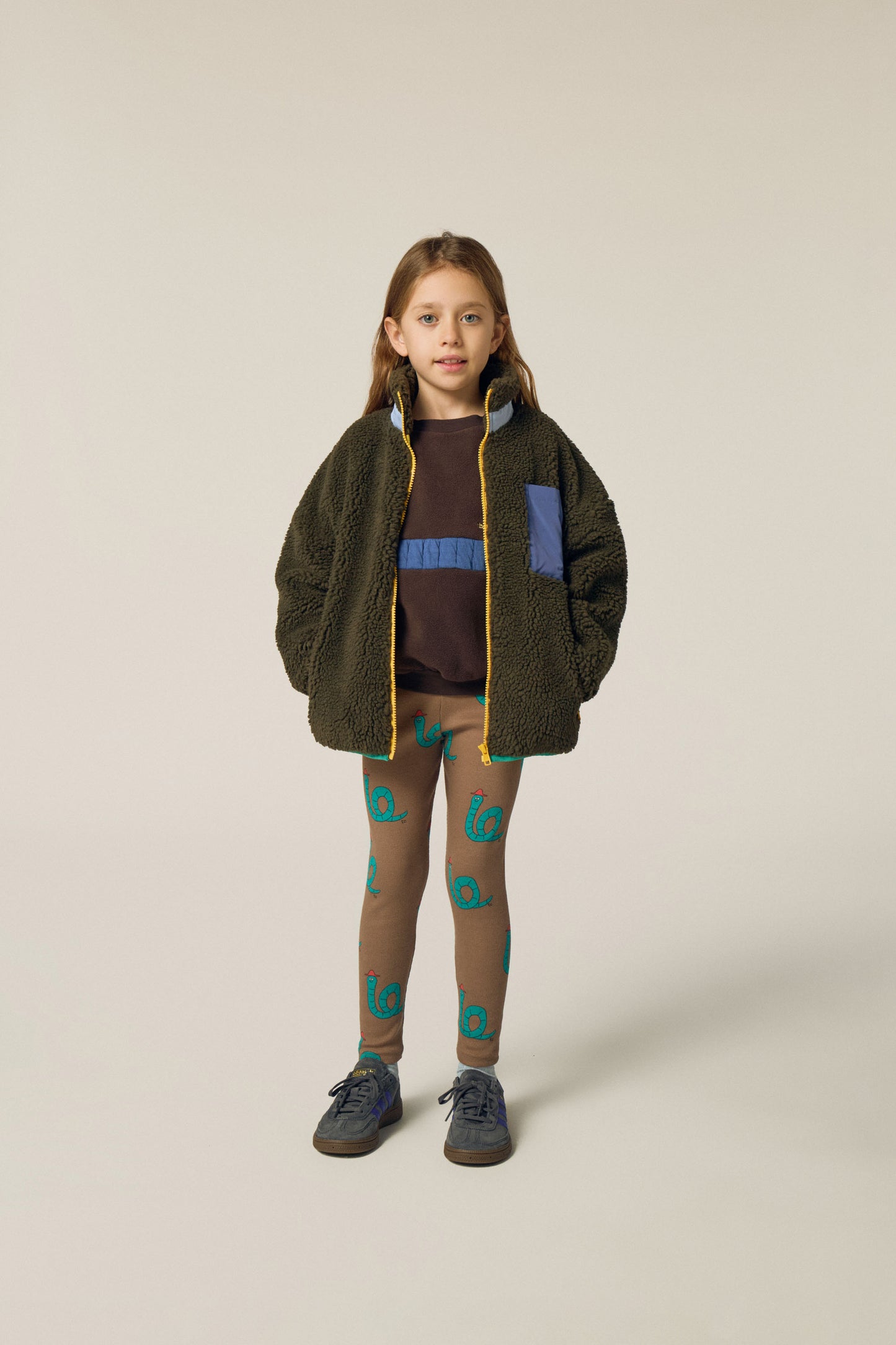 Snakes Brown Leggings
