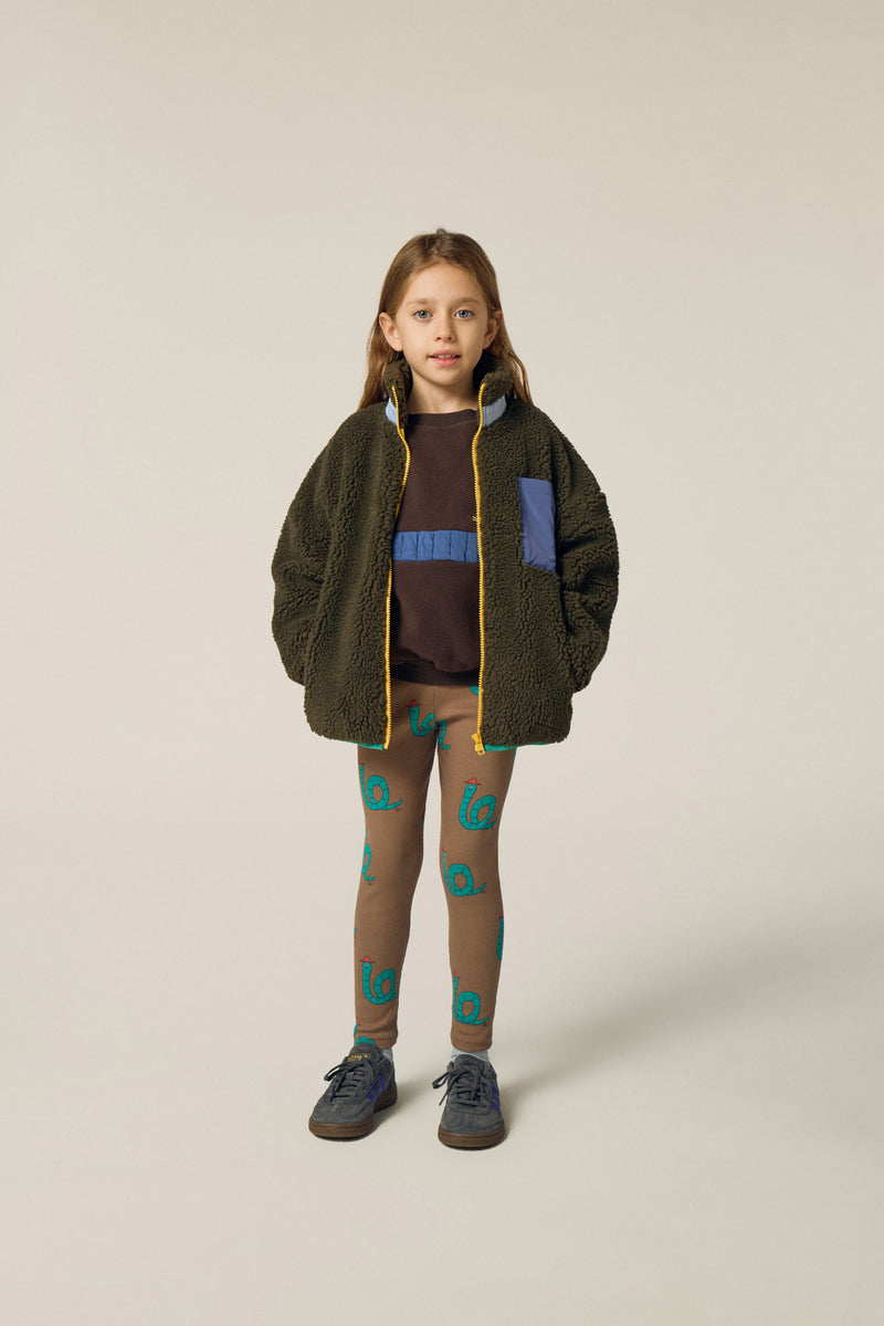 Snakes Brown Leggings