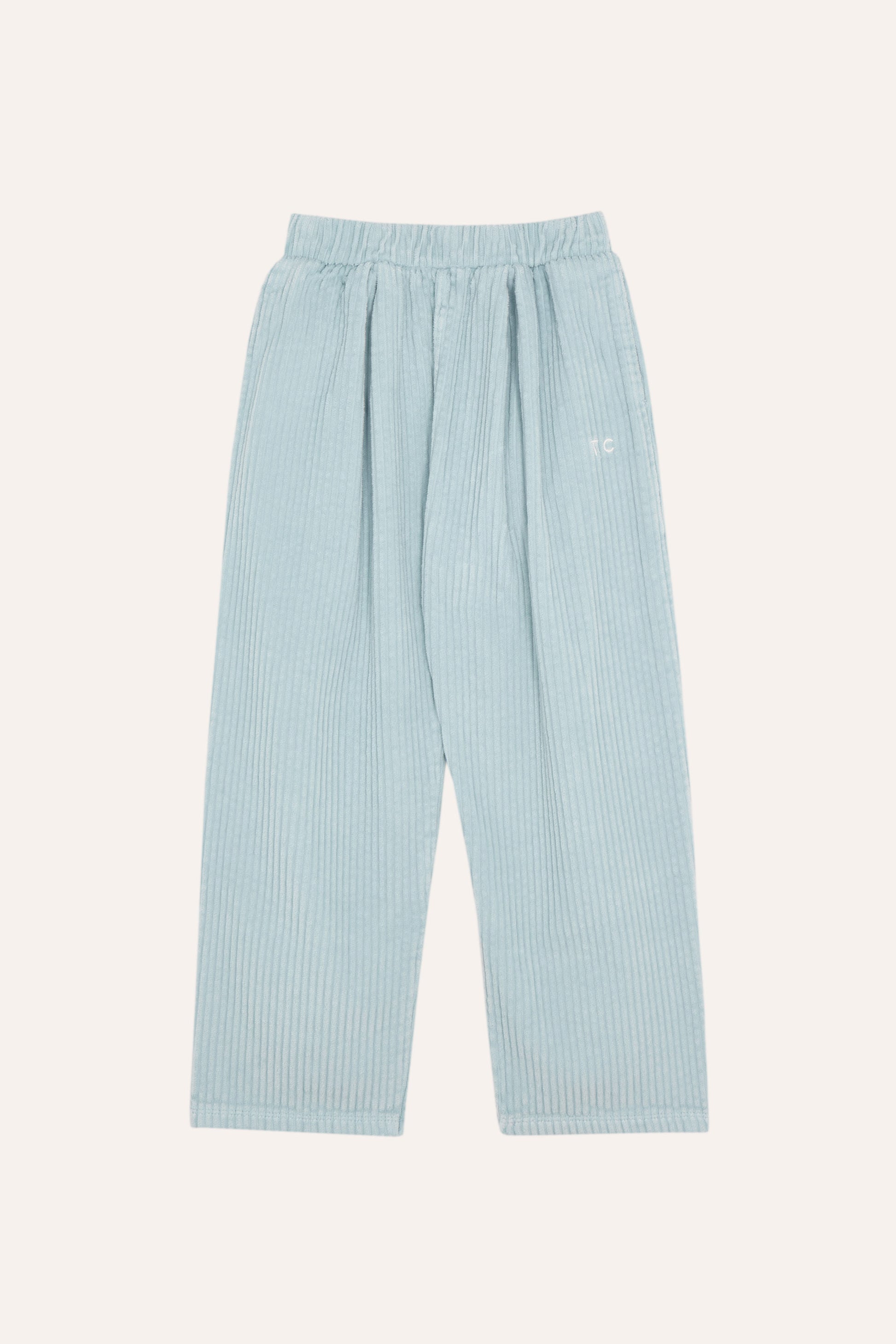 Light Blue Corduroy Trousers LIGHT BLUE