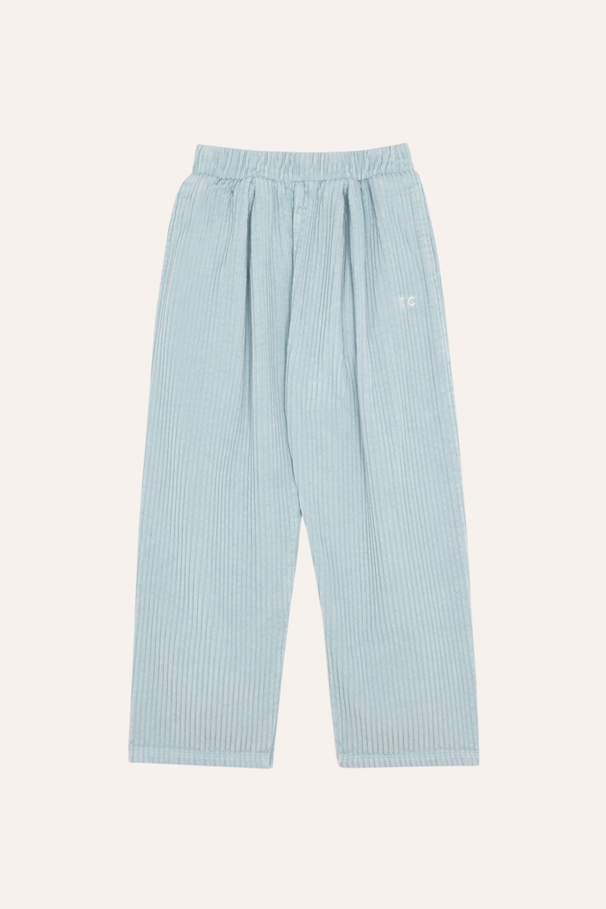 Light Blue Corduroy Trousers LIGHT BLUE