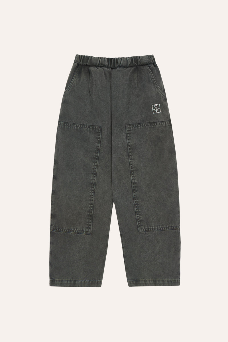 Grey Patches Trousers