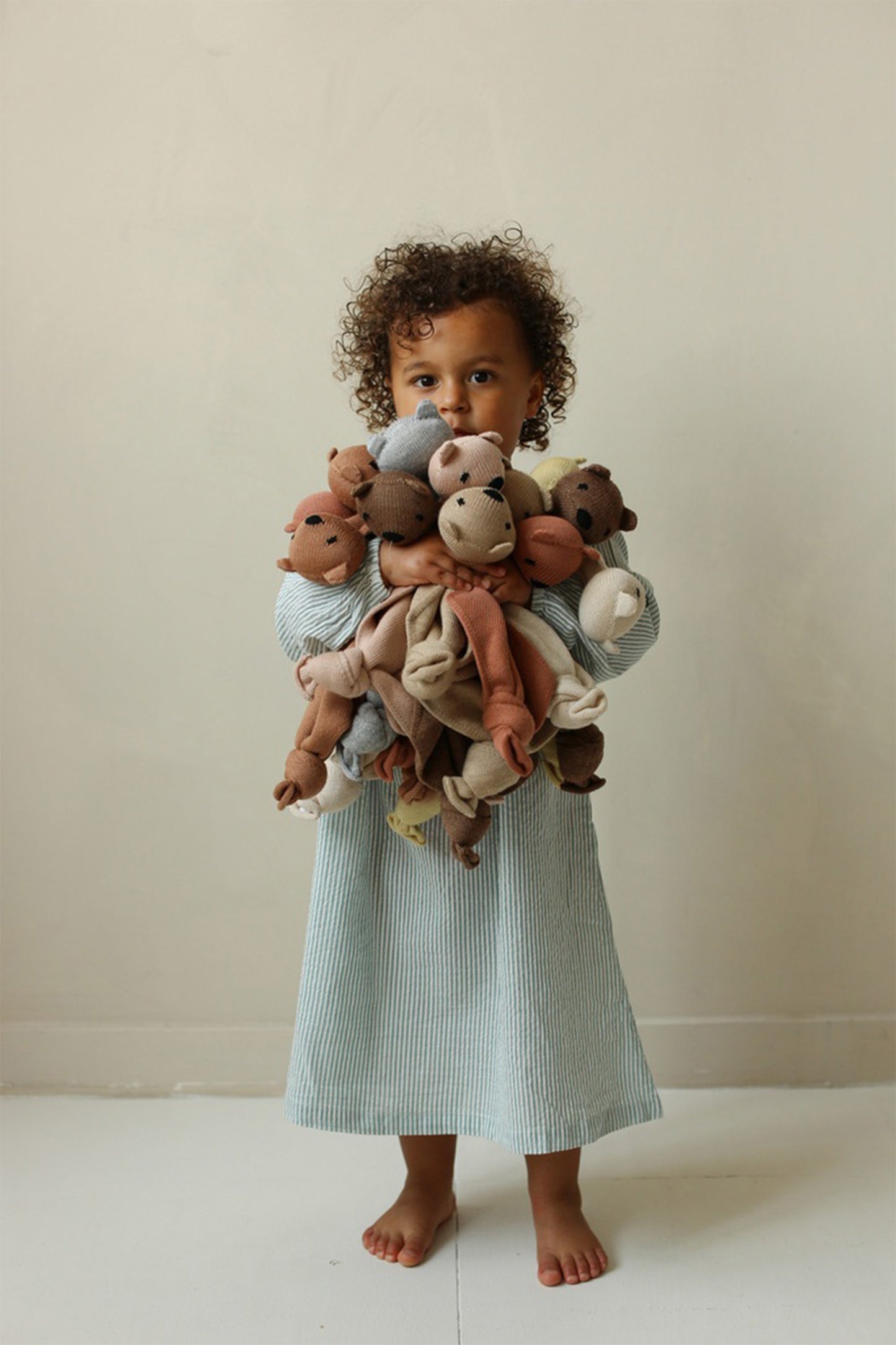 Przytulanka merino Teddy Tokki Grey Melange