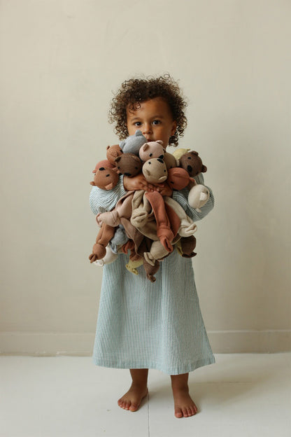 Przytulanka merino Teddy Tokki Grey Melange GREY