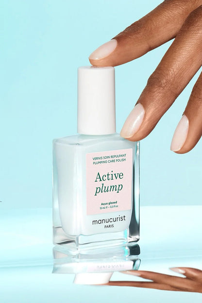 Pielęgnacyjny lakier do paznokci Active Plump AQUA GLAZED