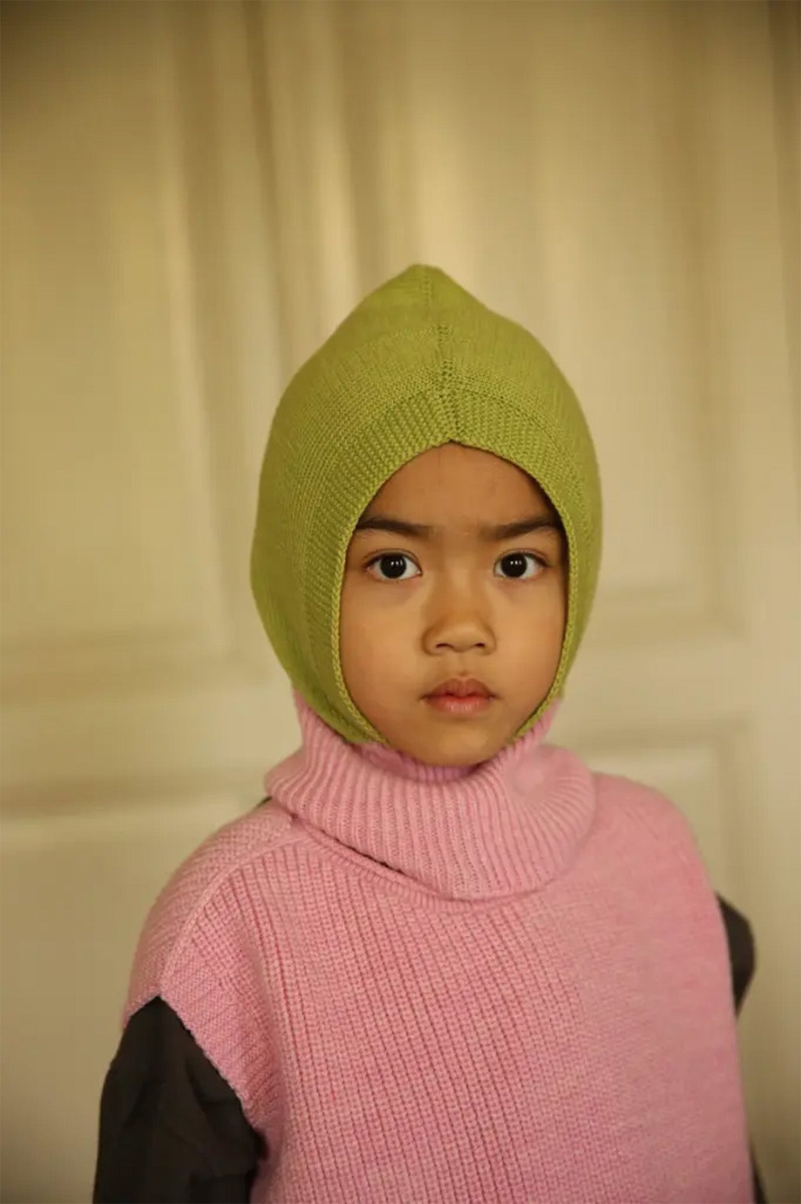 Kamizelka z wełny merino Harvey Kids COTTON CANDY