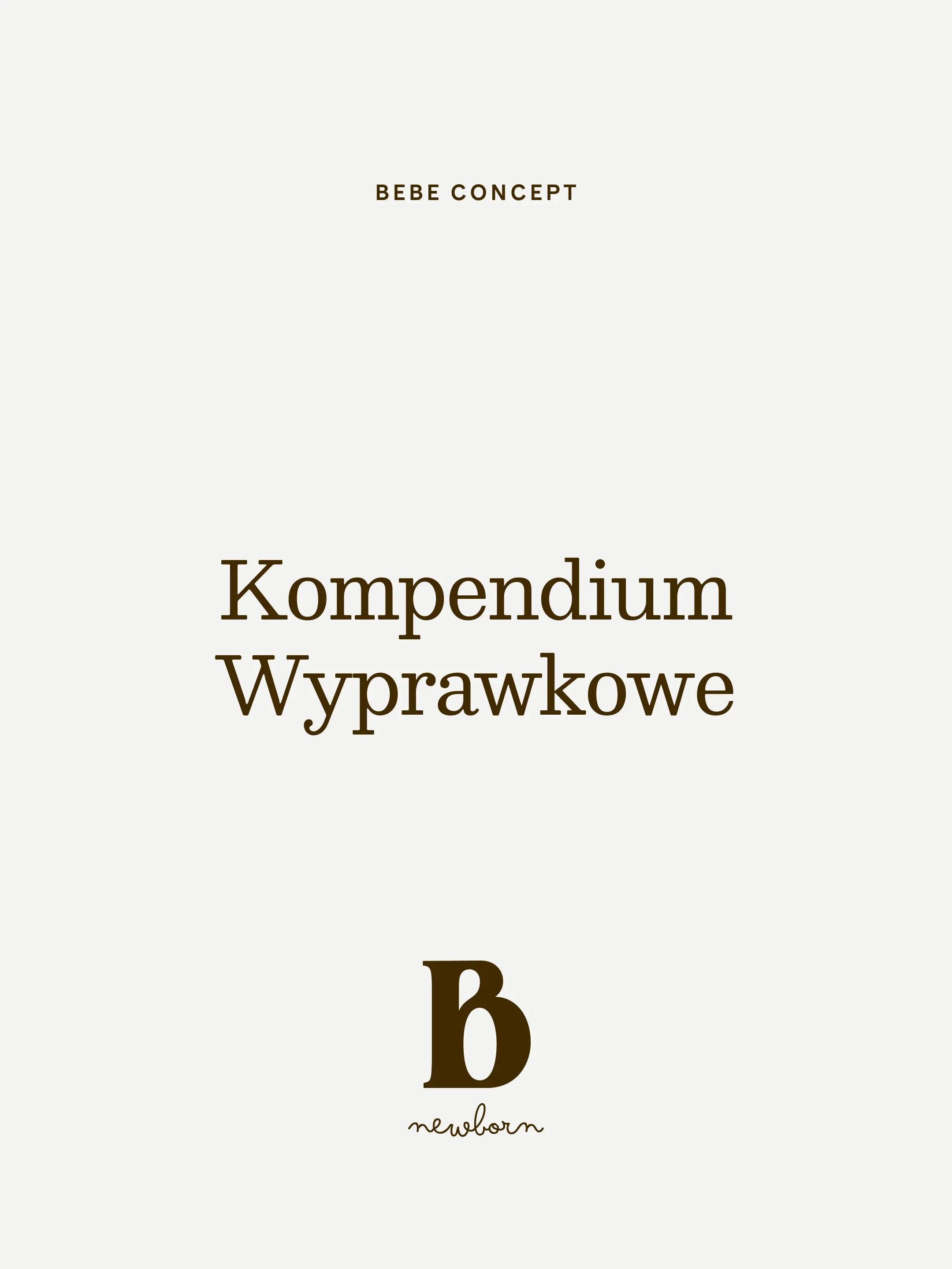 Kompendium Wyprawkowe PDF BEBE Concept BEBE Concept 