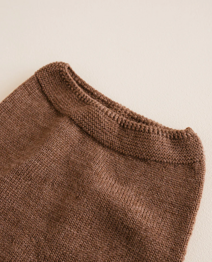 Guido seamless merino wool pants MOCHA
