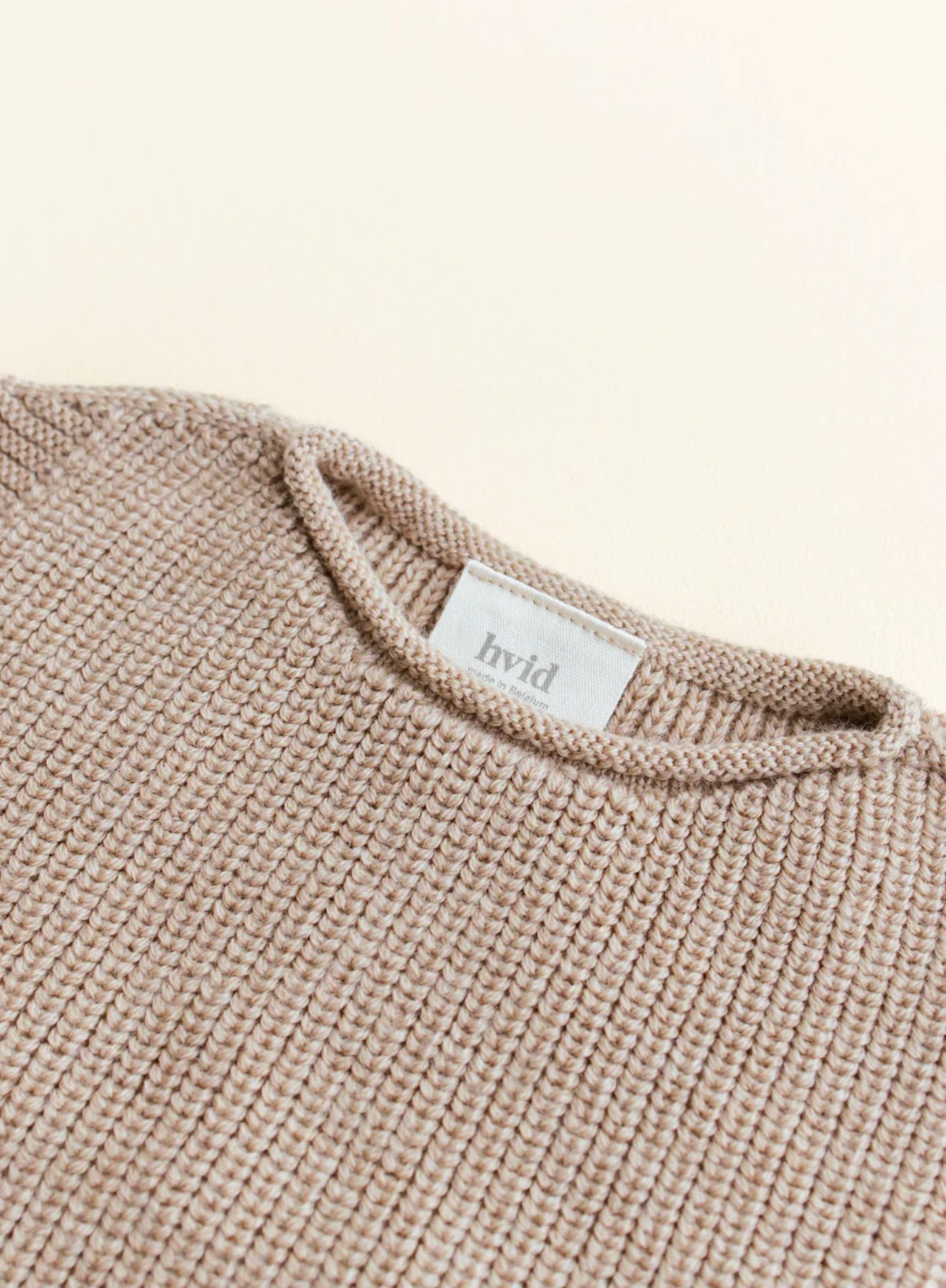 Baby merino Harvey vest SAND
