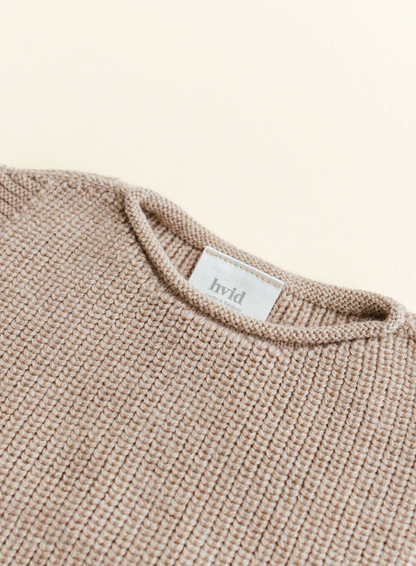 Baby merino Harvey vest SAND