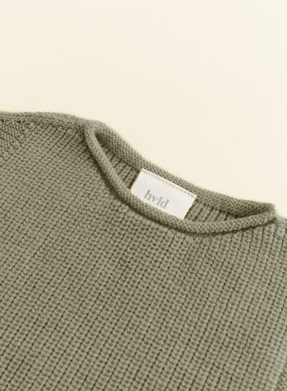 Baby merino Harvey vest ARTICHOKE