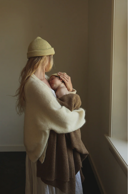 Berretto in lana merino Fonzie Adulto LIGHT YELLOW