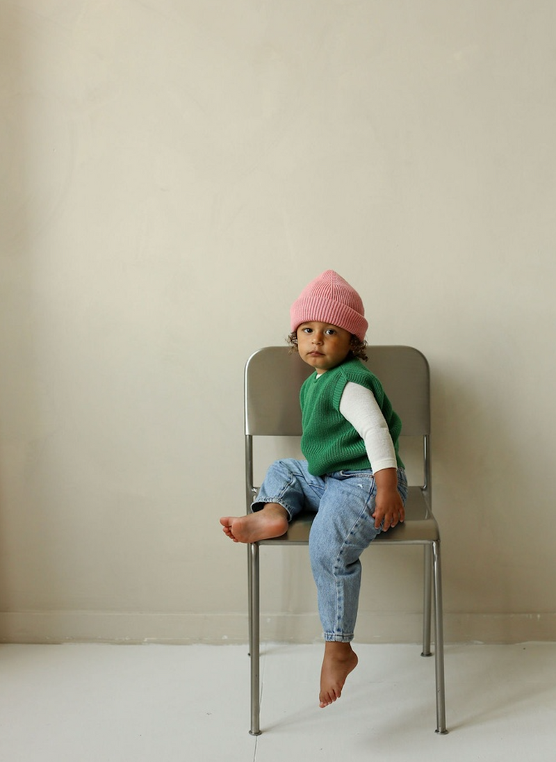 Kamizelka z wełny merino Harvey Kids