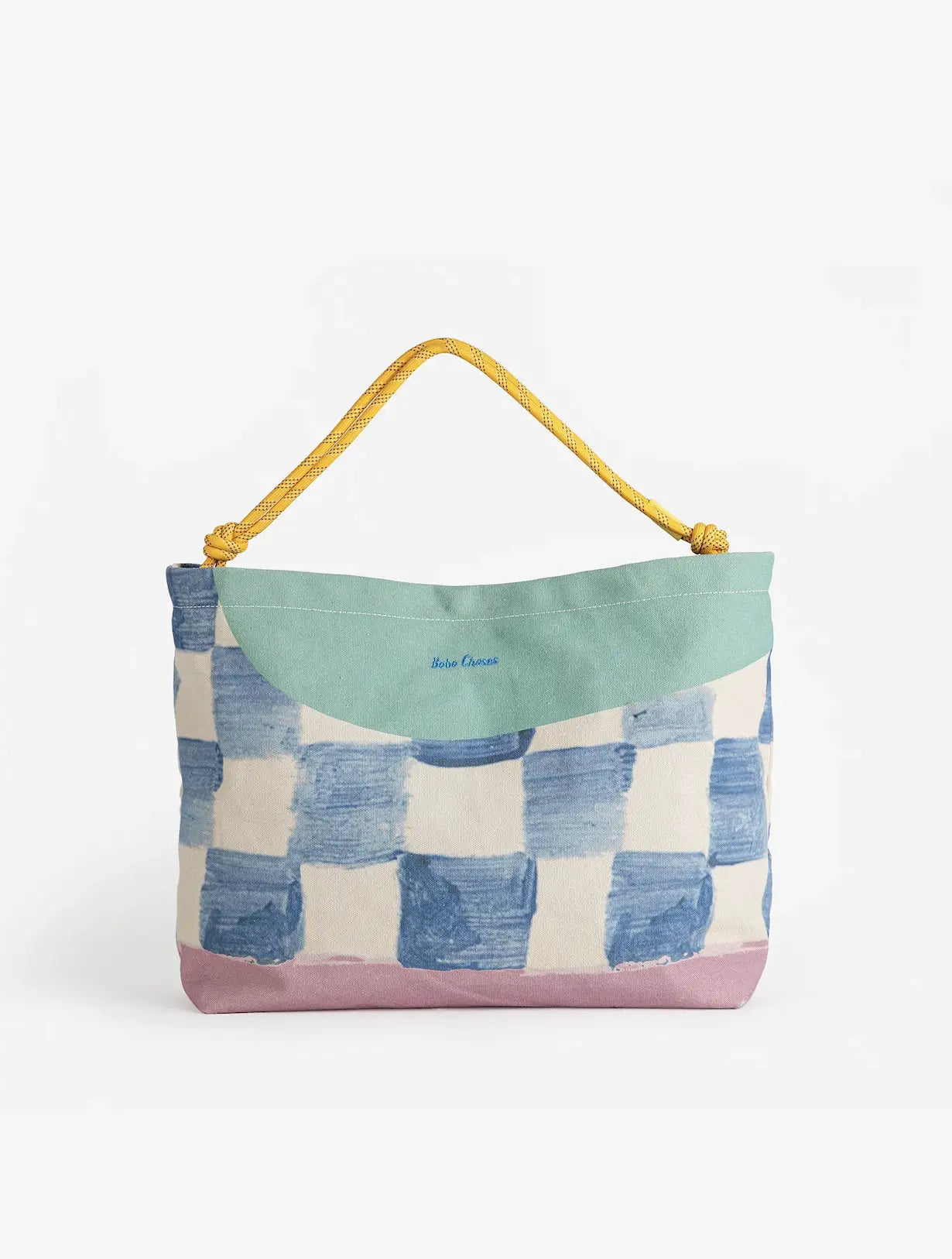 Color block canvas cross-body bag Bobo Choses BEBE Concept 