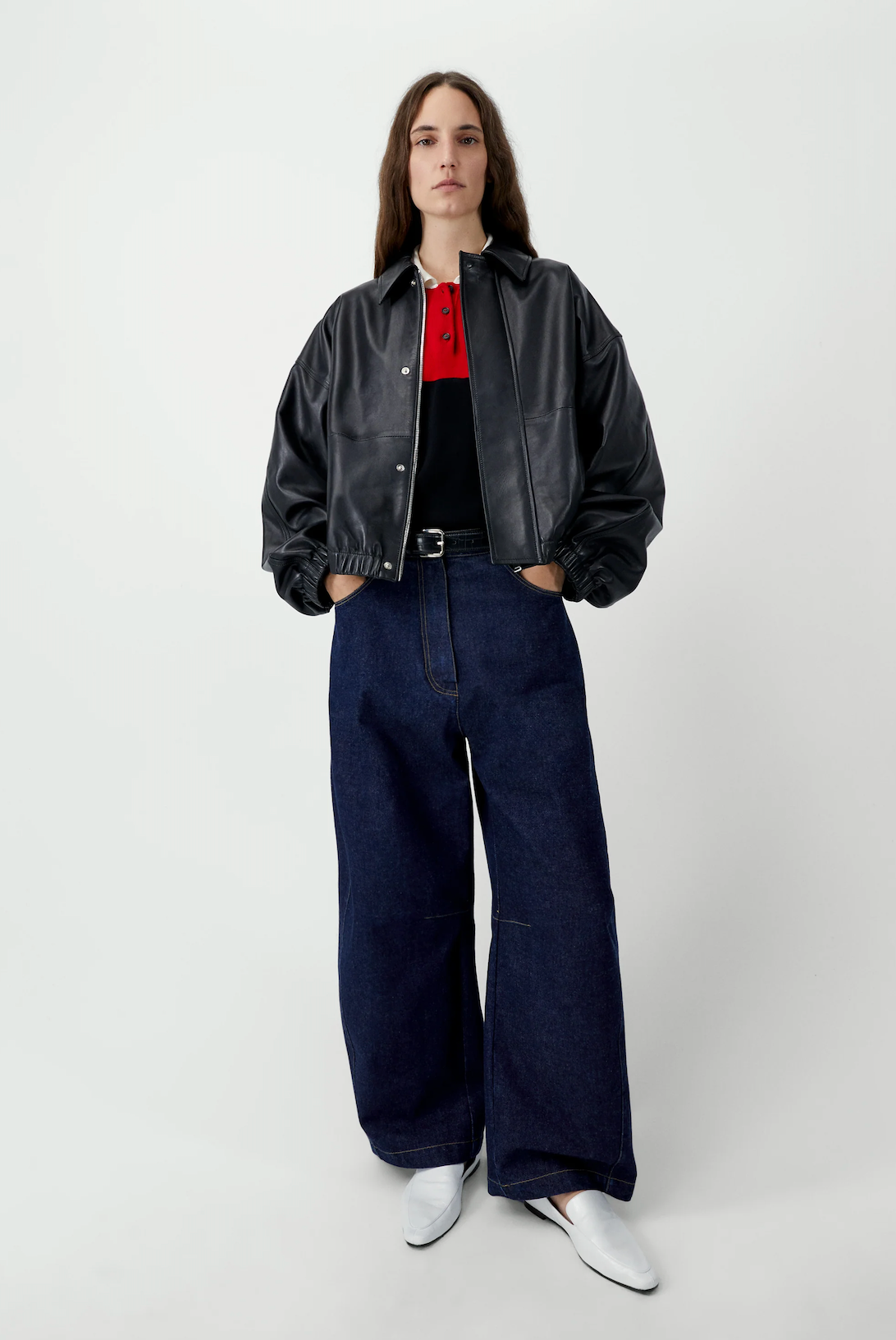 Nappa Bomber Jacket BLACK