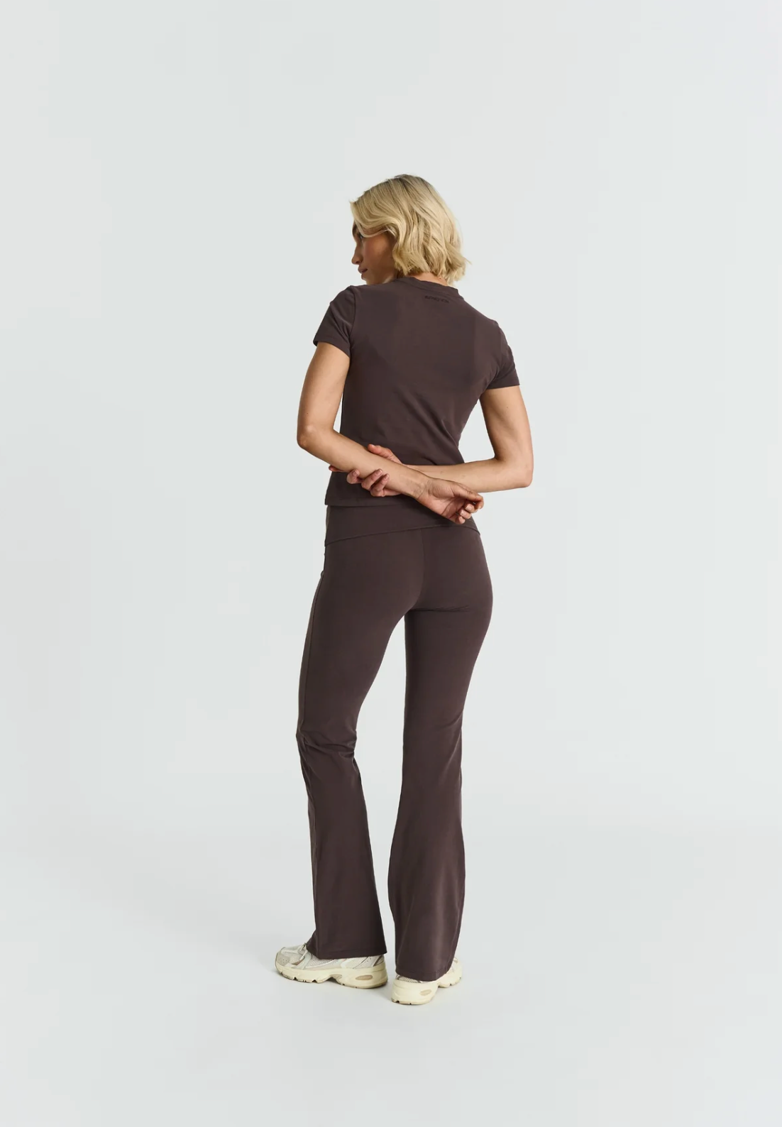 Cotton Yoga Pants ESPRESSO