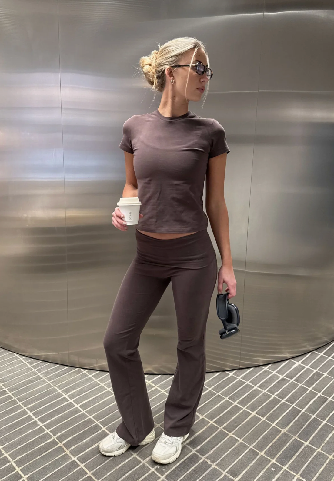 Soft Cozy Cotton Tee ESPRESSO