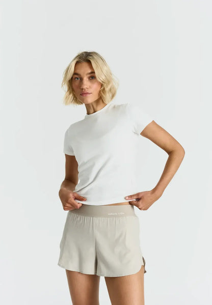 Soft Cozy Cotton Tee OFF WHITE
