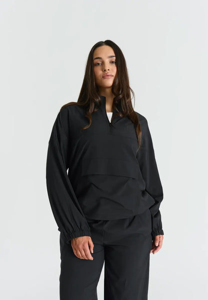 Softflow Anorak BLACK