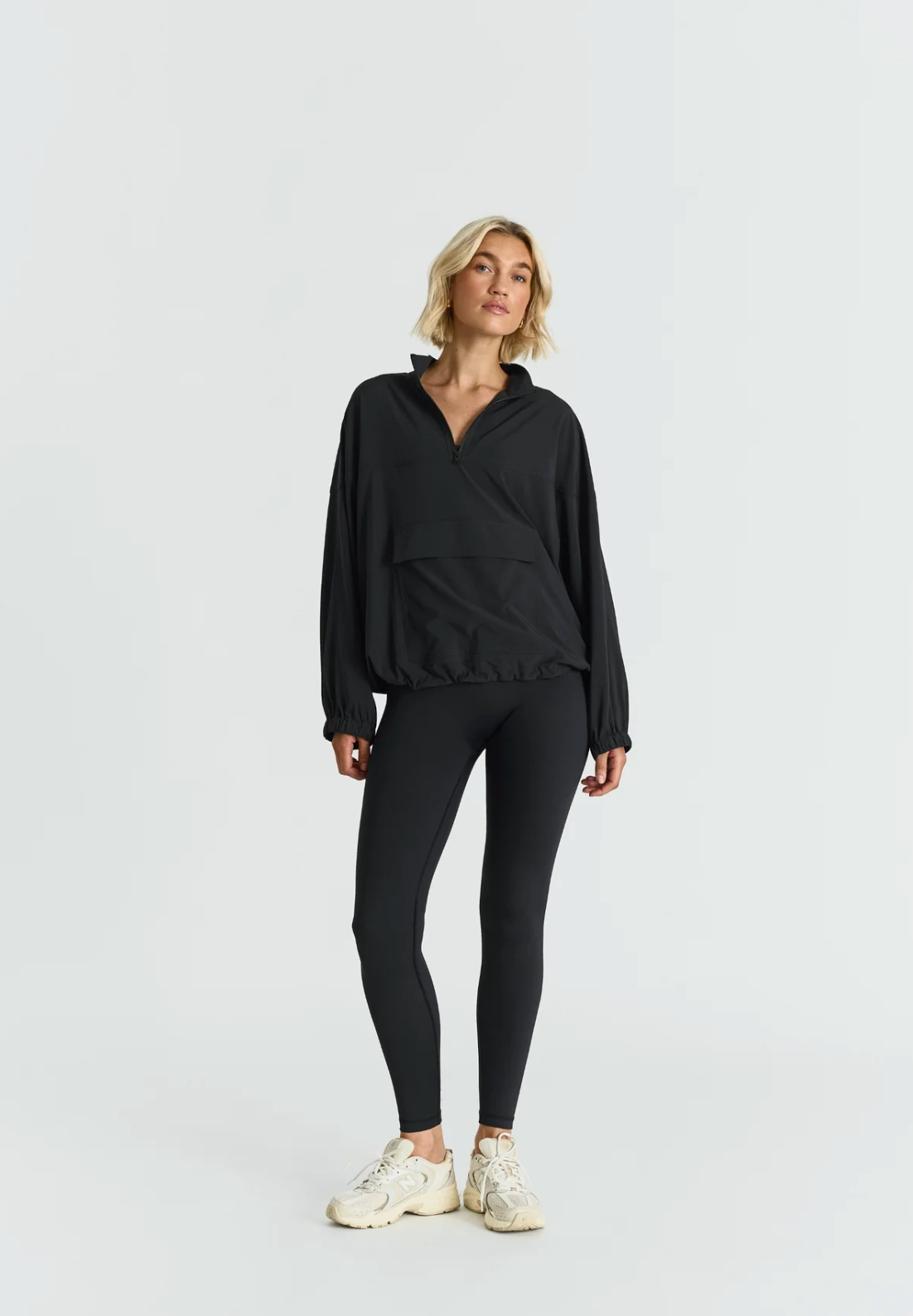 Softflow Anorak BLACK