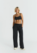 Softflow Wide Pants BLACK