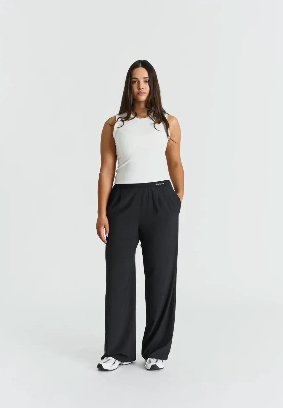Softflow Wide Pants BLACK