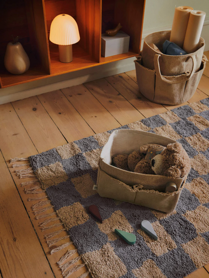 Bawełniany dywan Mara washable rug Mist Blue/Warm Sand
