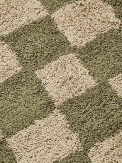 Bawełniany dywan Mara washable rug Elm Green/Warm Sand