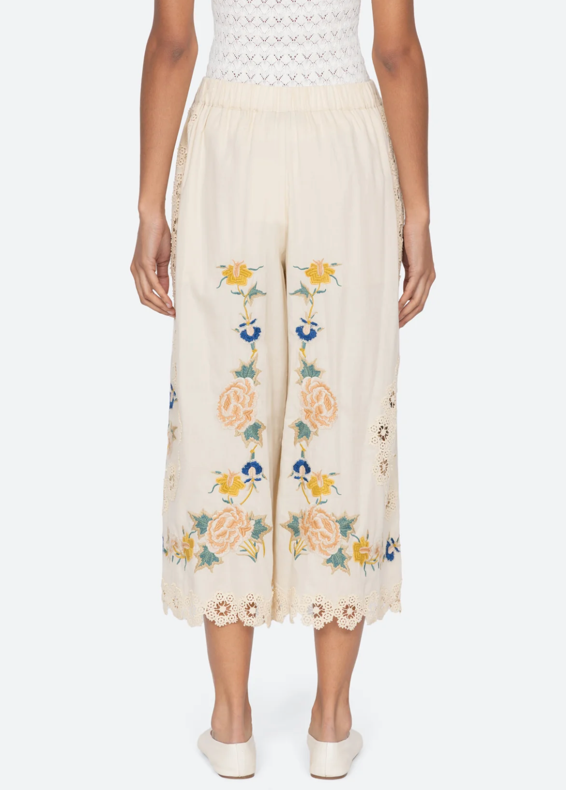 Adonna Embroidery Pants