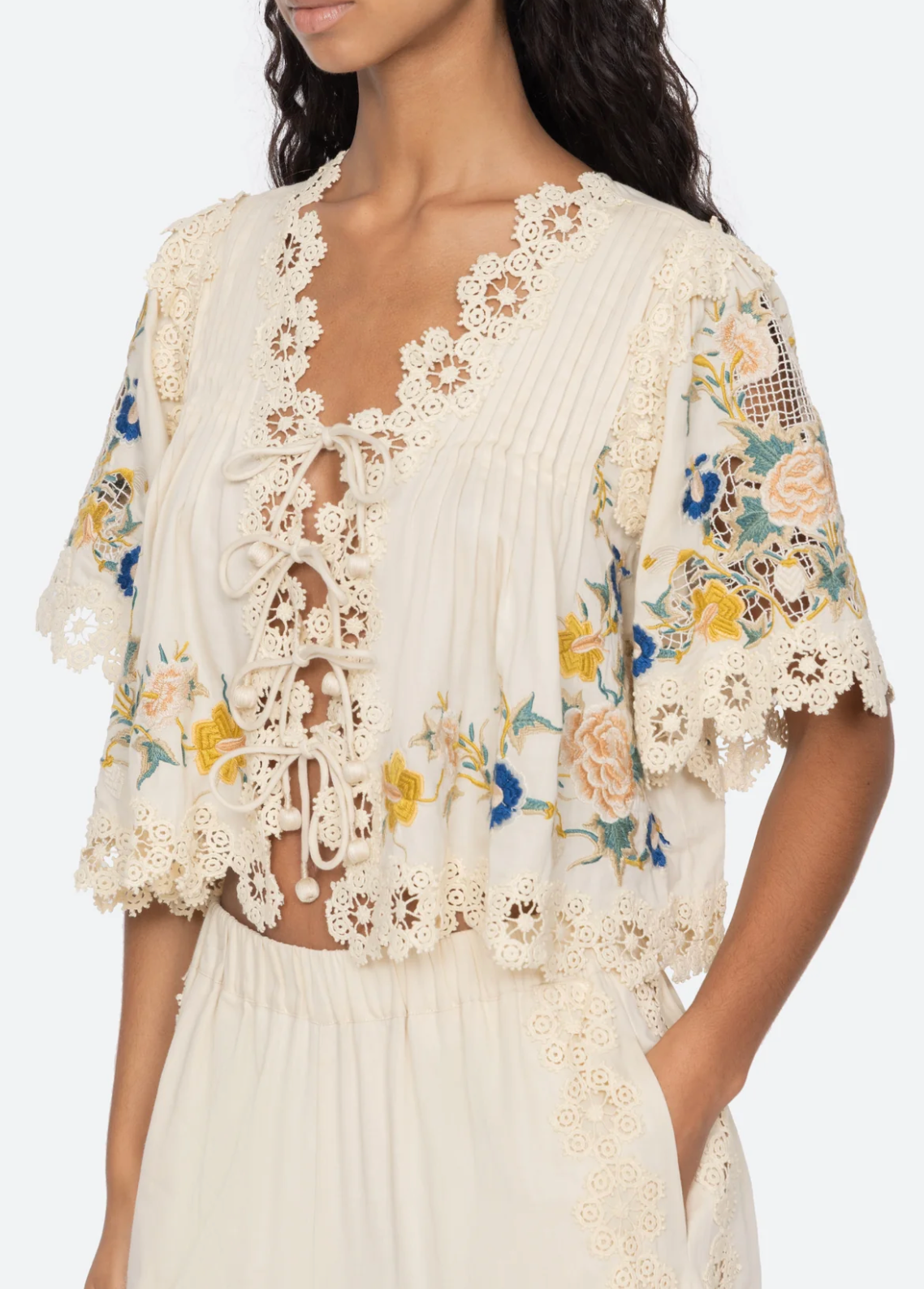 Adonna Embroidery Top