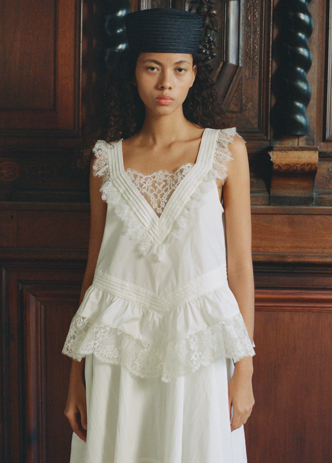Hilda Solid Top WHITE
