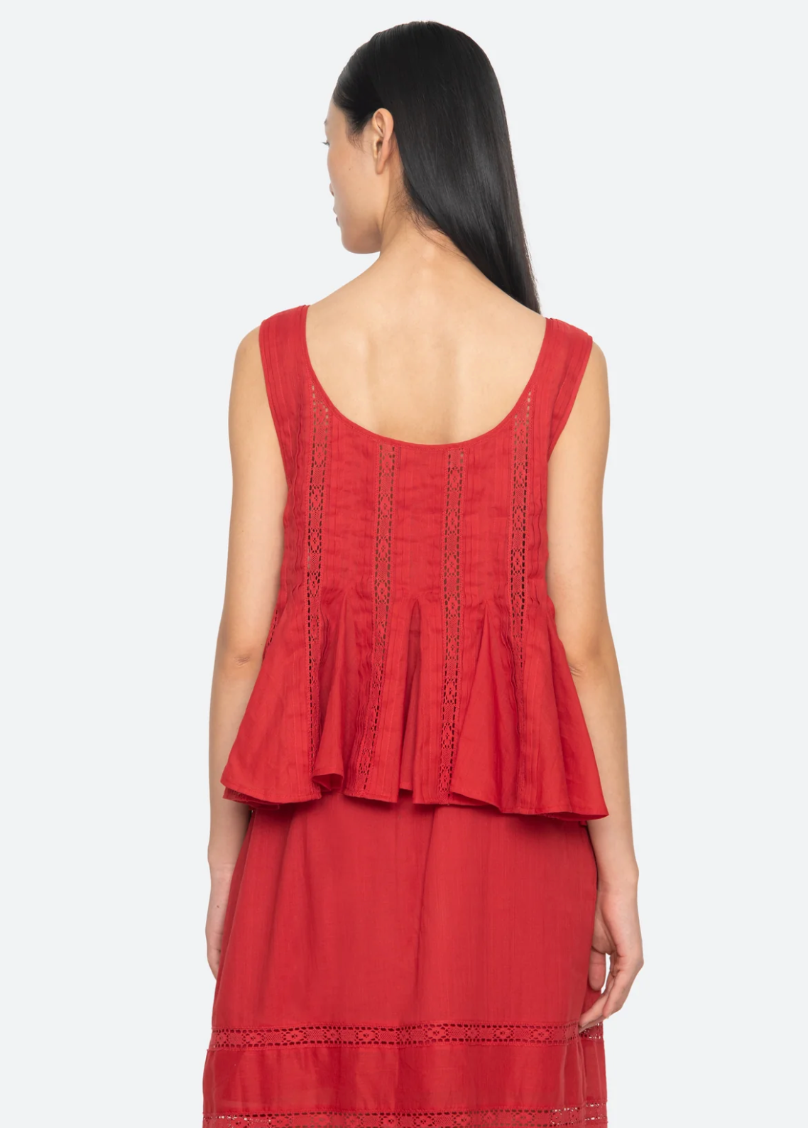 Pippa Solid Top RED
