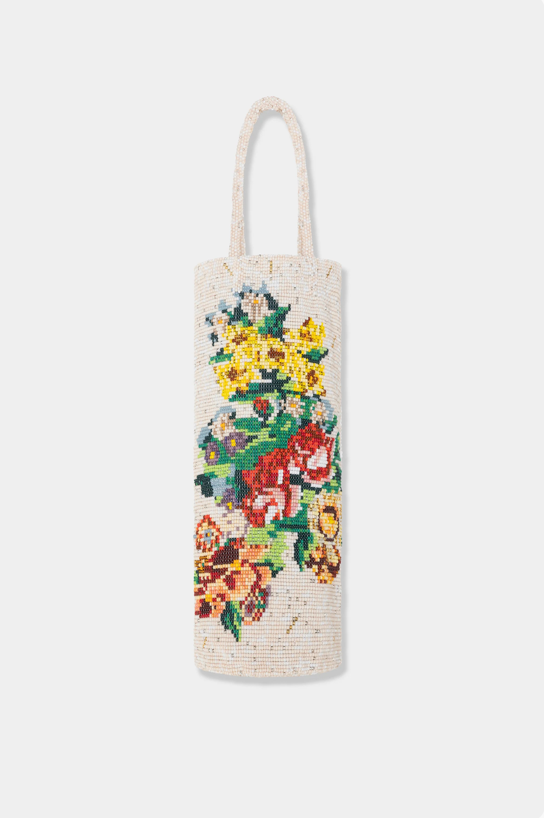 HANDMADE BEADED BAG NARCISO