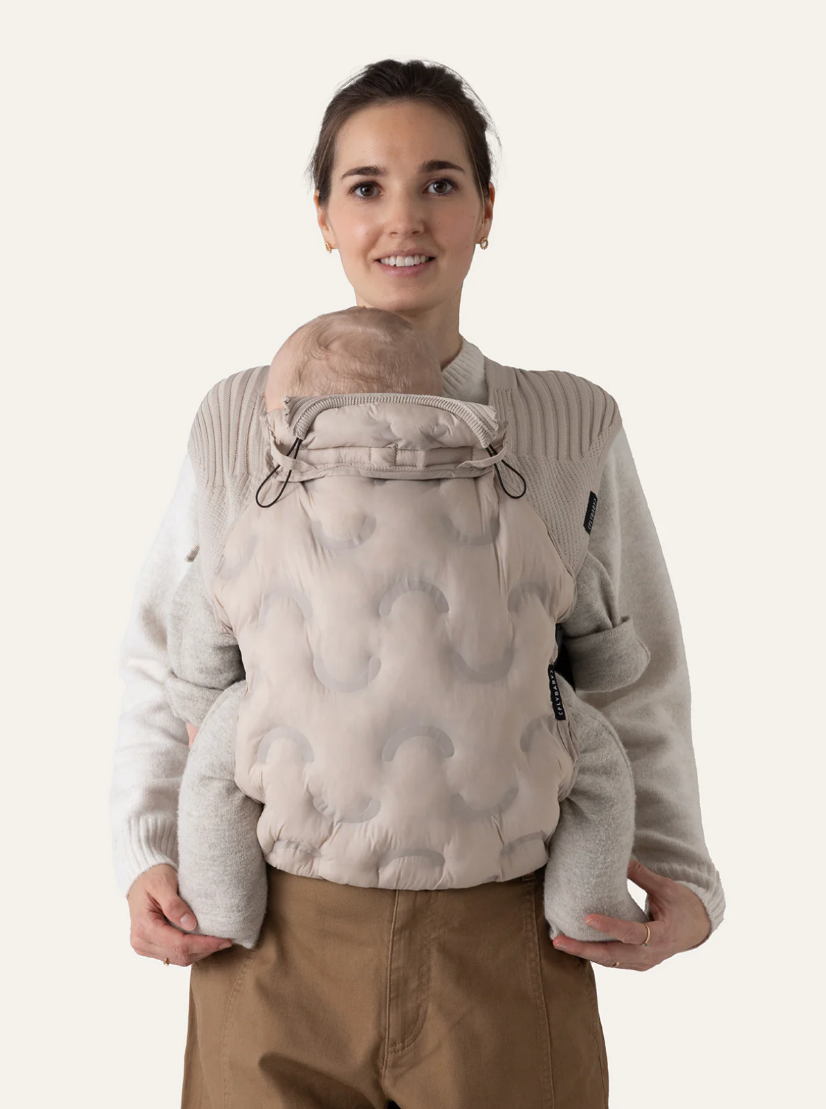 Ocieplacz na nosidełko Weather Cover CREAM