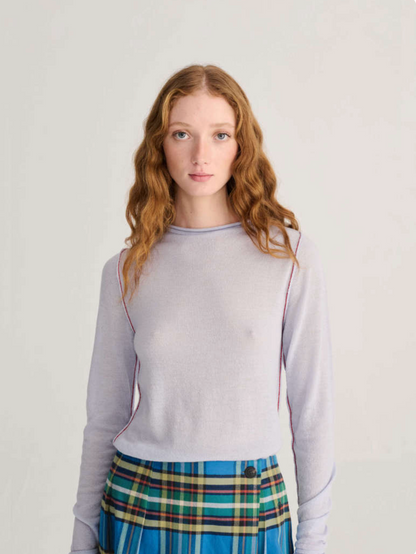 Turtleneck knitted merino extrafine jumper