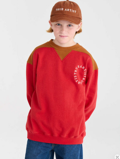 Sweatshirt no14 Deep Red