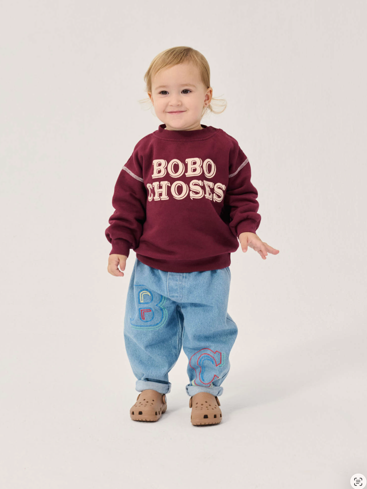 Baby Embossed Sweatshirt
