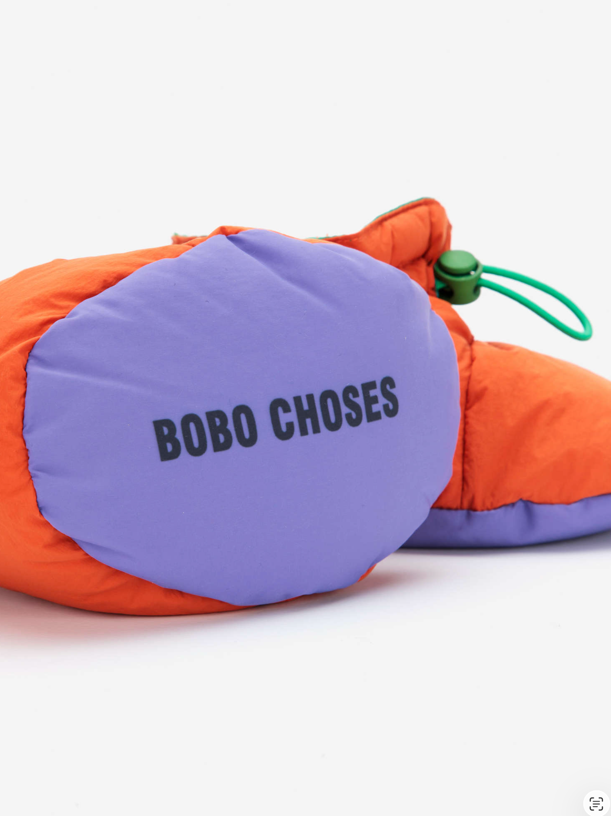 Padded Baby Booties ORANGE
