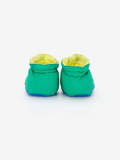 Padded Baby Booties GREEN