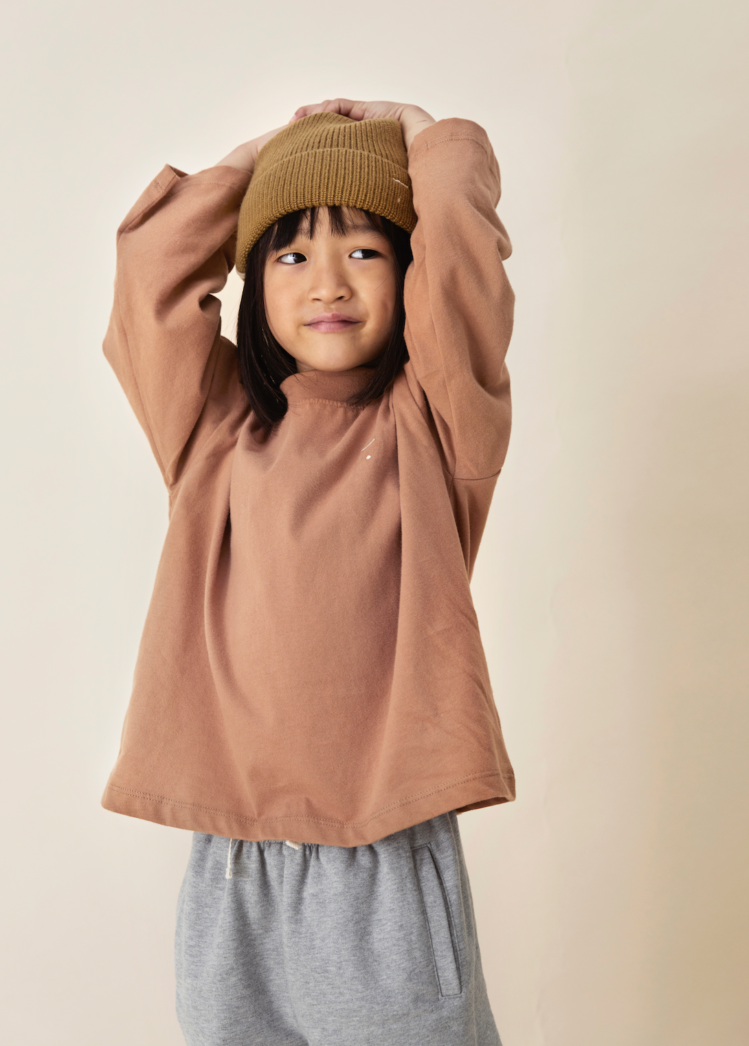 Cienka bluza High Neck GRAY LABEL BÉBÉ Concept