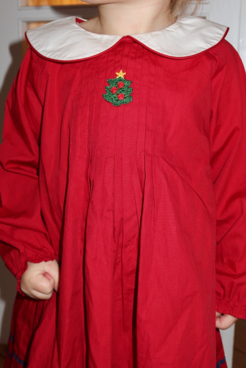 Елегантна новорічна сукня з органічної бавовни від Emeline