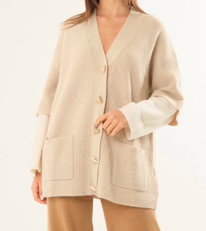 OUTLET Kardigan wełniany  | rozm. S bébé concept BÉBÉ Concept 