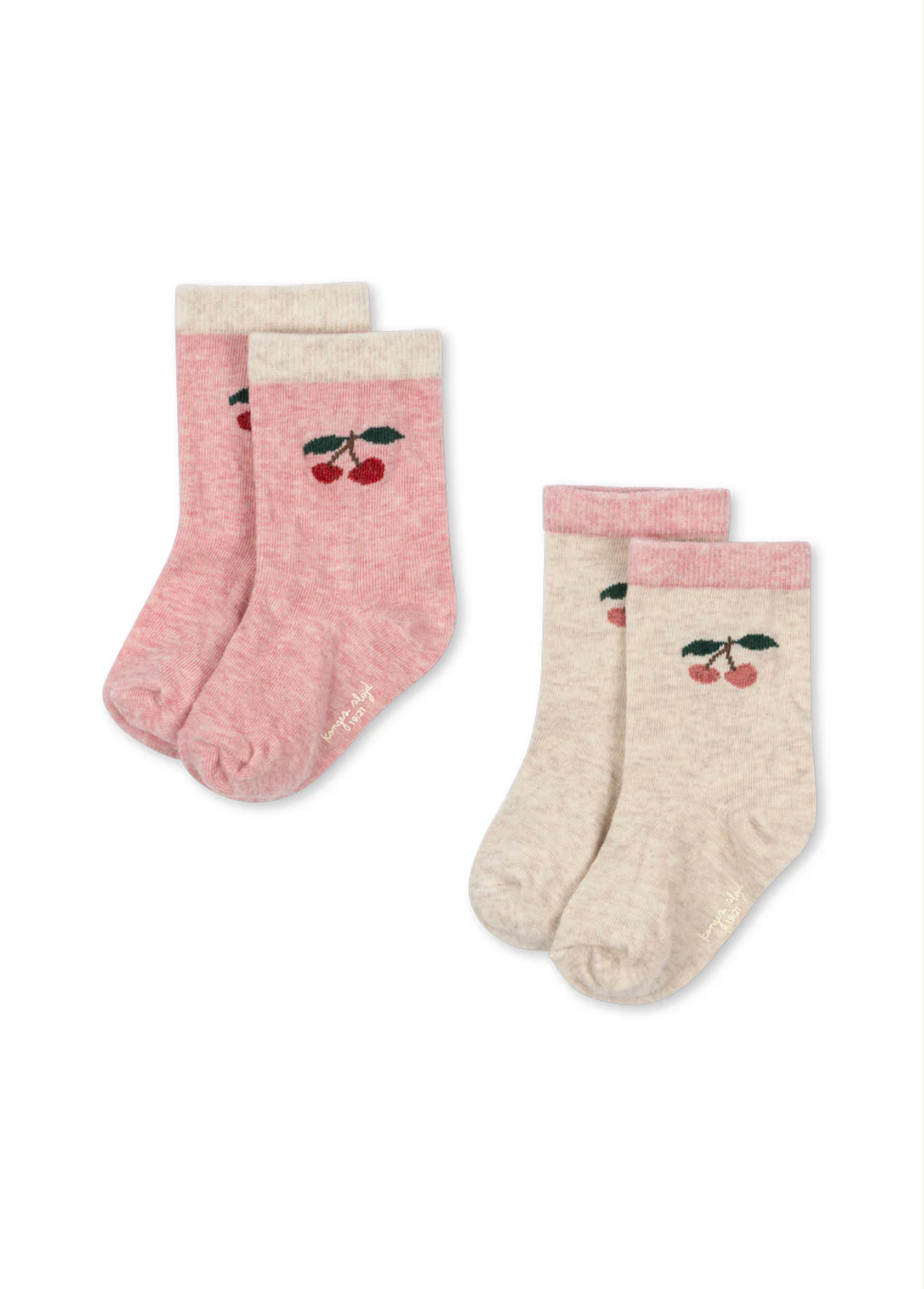 Skarpetki 2 pack cherry socks Konges Slojd BÉBÉ Concept 