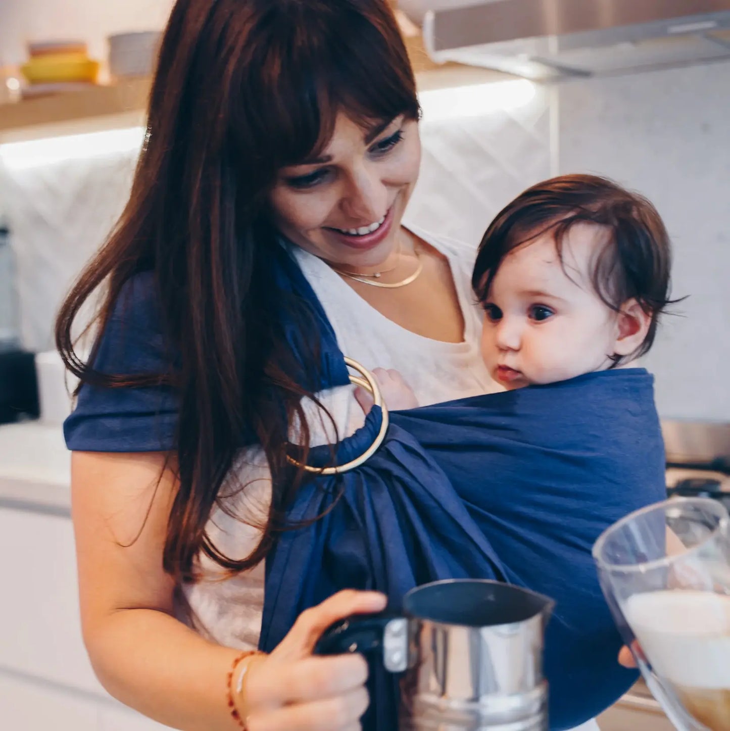 OUTLET Chusta kółkowa Ring Sling bébé concept BEBE Concept 