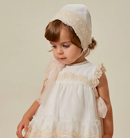 Niemowlęca sukienka z bloomersami | rozm. 6m Martin Aranda BEBE Concept 