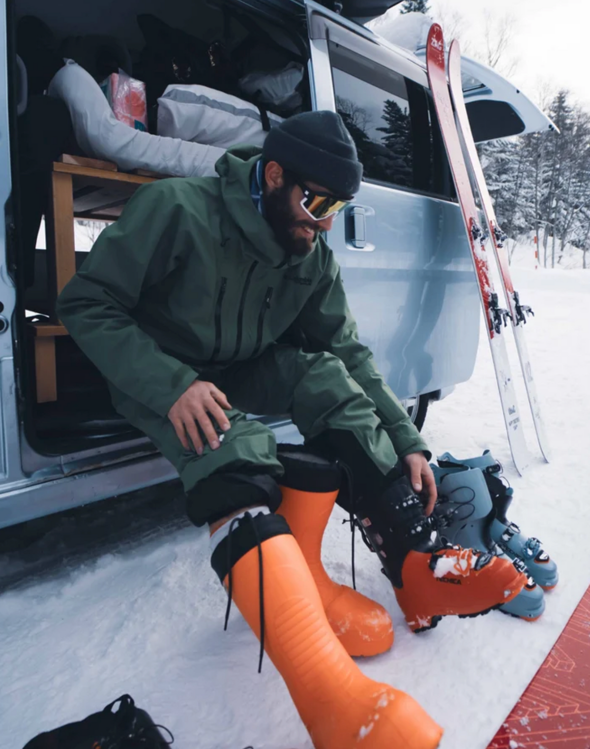 Zimowe buty Fubuki Niseko 3.0 High ORANGE