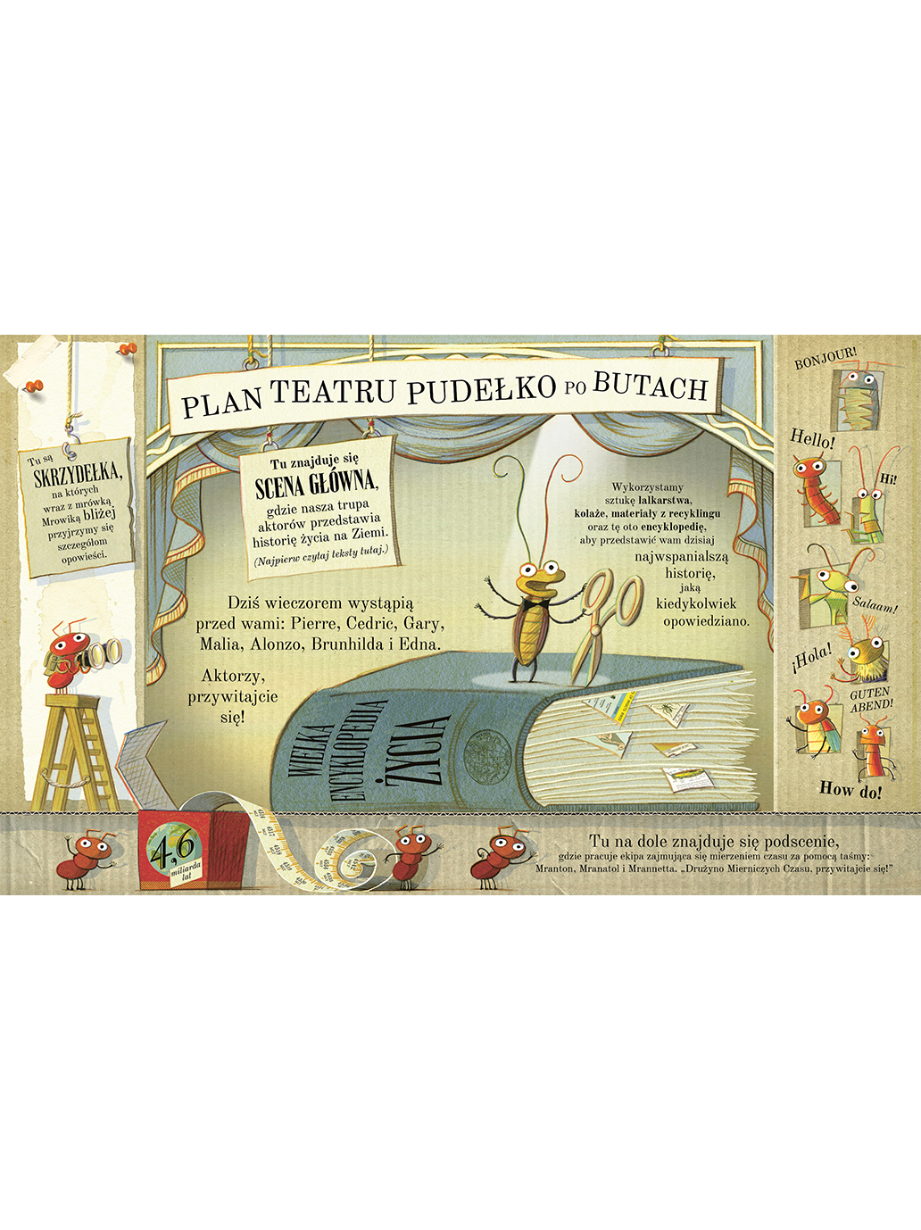 Najwspanialsze widowisko świata Wydawnictwo Kropka BÉBÉ Concept