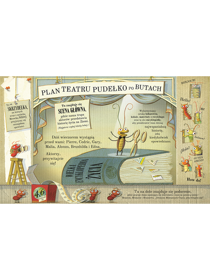 Najwspanialsze widowisko świata Wydawnictwo Kropka BÉBÉ Concept